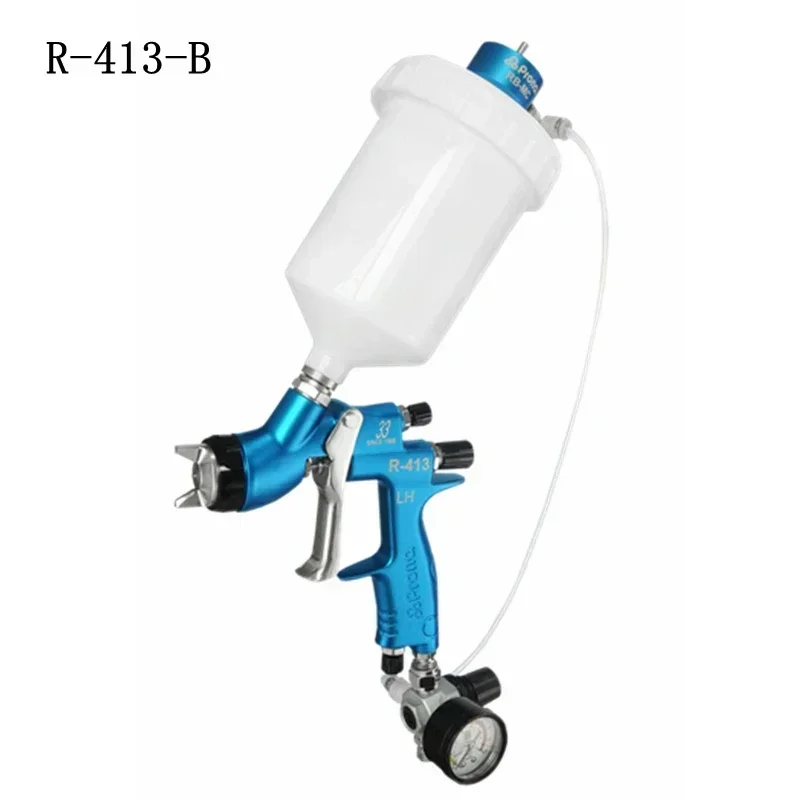 Professional Agitating Paint Spray Gun Cars Air Pressure Regulator for R-413-B Mini Agitator Pneumatic Tool Painting