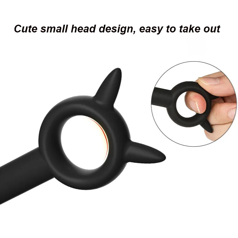 سيليكون 3 حجم القضيب قضيب القسطرة انسداد محفز الحصان العين عصا BDSM مجرى البول موسع لعبة الجنس للرجال