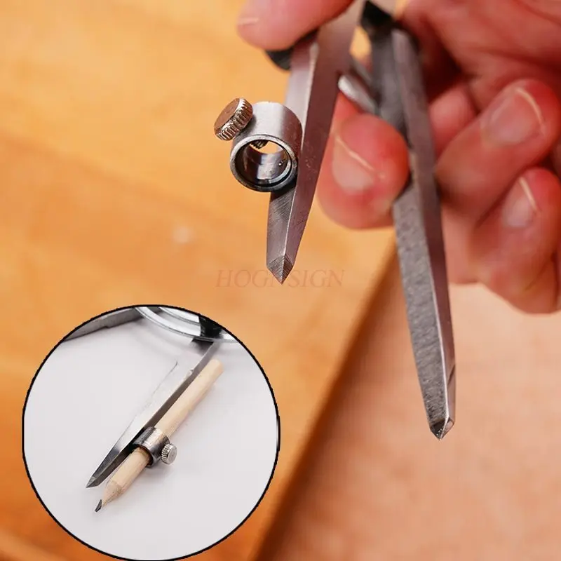 1pcs Spacing planning, fitter drawing, compass, wood industry, classified as carbon steel head edge setter