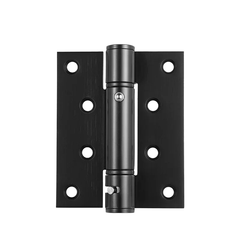 vanzlife Invisible Door Self-Closing Hinge Dark Wooden Door Spring Closer Self-Rebound Positioning for Home Improvement