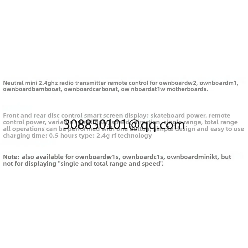 Four wheel electric skateboard remote control 9028 pole control remote