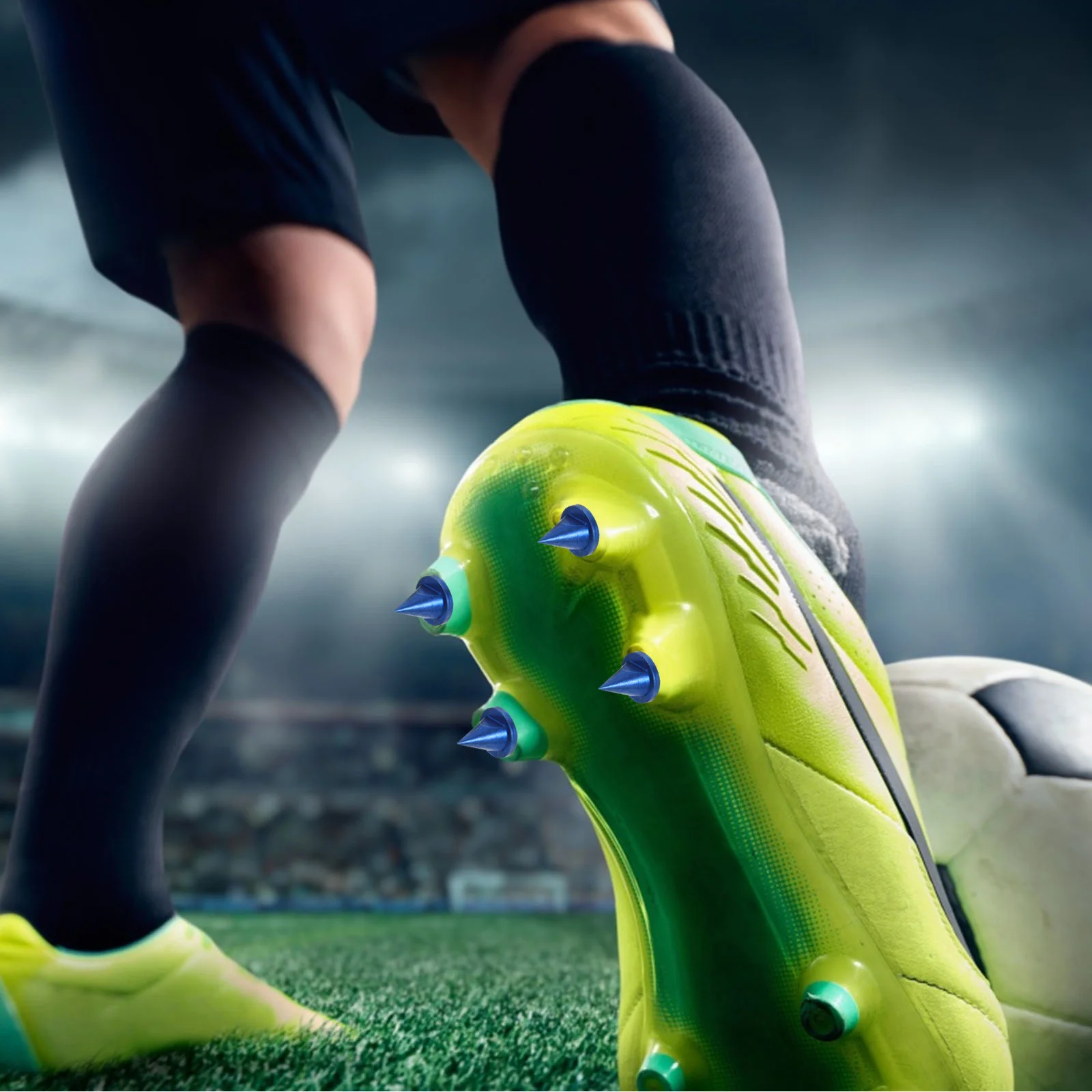 Zestaw zamienny do kolców do butów sportowych, wysoka przyczepność, kolce do skoku i biegania, stalowy stop, szybka instalacja, klucz w zestawie.