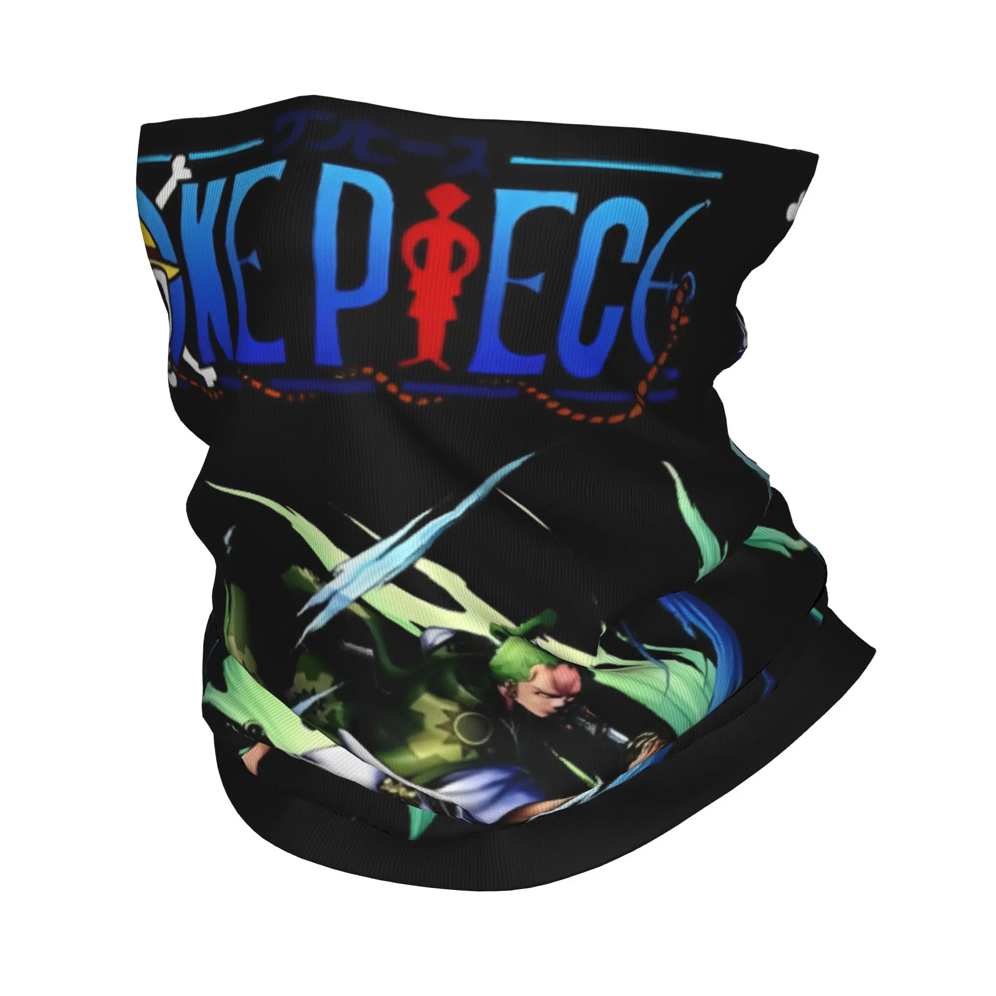 قطعة واحدة أنيمي زورو وشاح سحري إكسسوارات الرقبة الجراب باندانا وشاح الصيف تشغيل قناع الوجه للرجال النساء تنفس