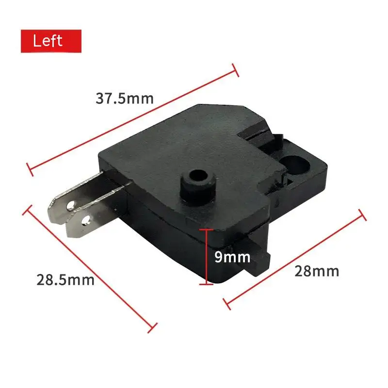 Motorcycle ATV Parts Left And Right Disc Brake Switch Upper Pump Brake Switch Disc Brake Switch Parts Universal