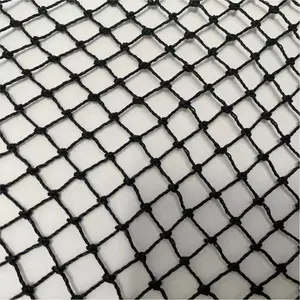 الثقيلة النايلون الأسود المعاوضة المعاوضة لأشجار الفاكهة المضادة للطيور الصيد شبكة الصيد حديقة السياج سلالم شرفة شبكة أمان الطفل المضادة للسقوط صافي أعلى 12 شبكة صيد الطيور للمبيعات - رقم 12