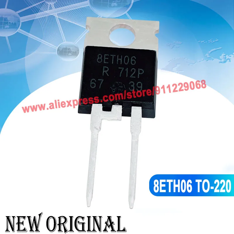 

(5 Pieces) 8ETH06 TO-220 8A 600V
