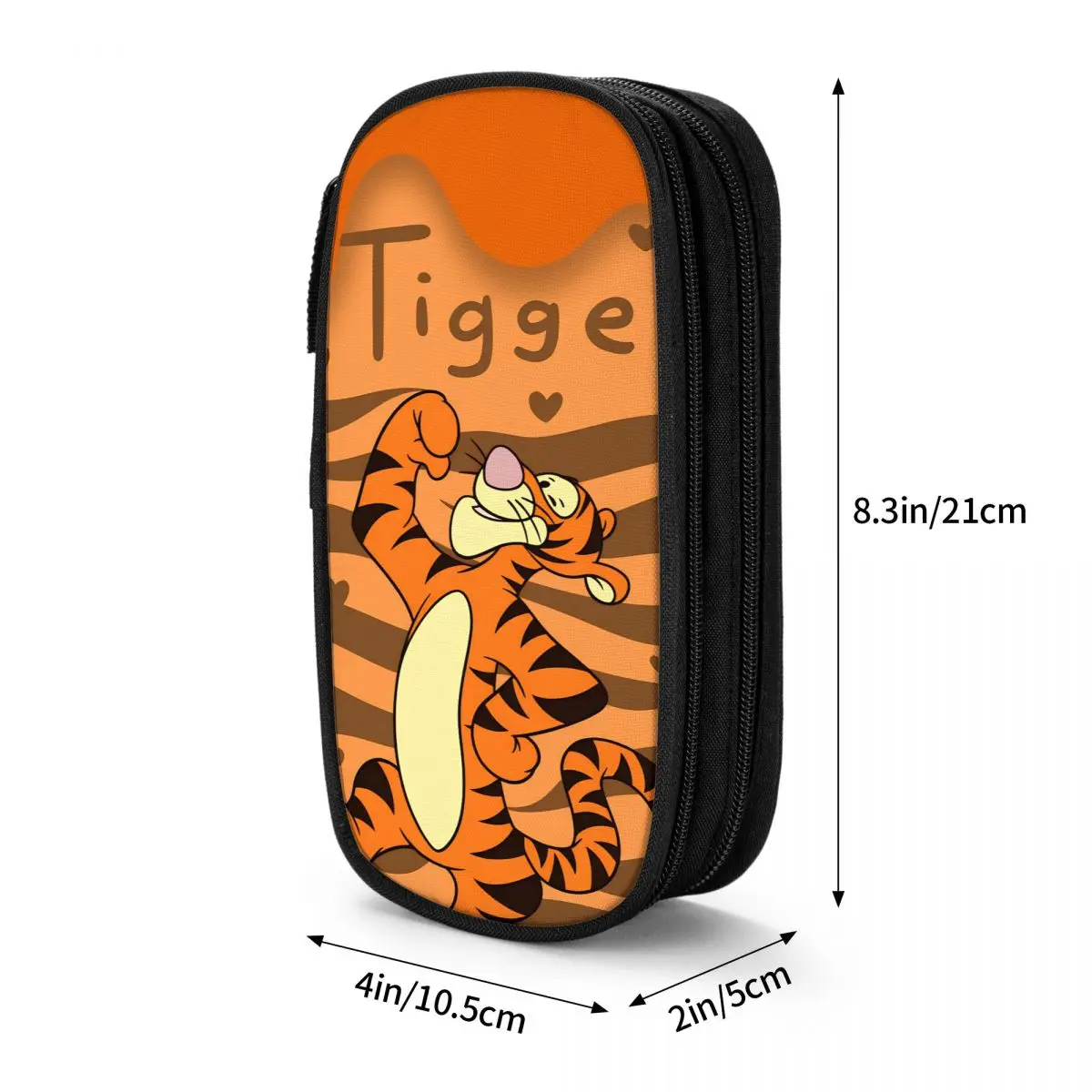 Winnie The Pooh Tigger Pencil Case Students Lovely Pencil Box Design School Pencil Cases Stationery Birthday Present