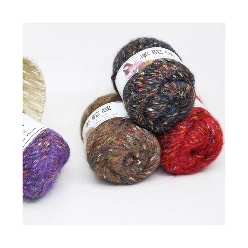 The  Listing Soft And Comfortable Wool  Acrylic Blended Yarn for Woven