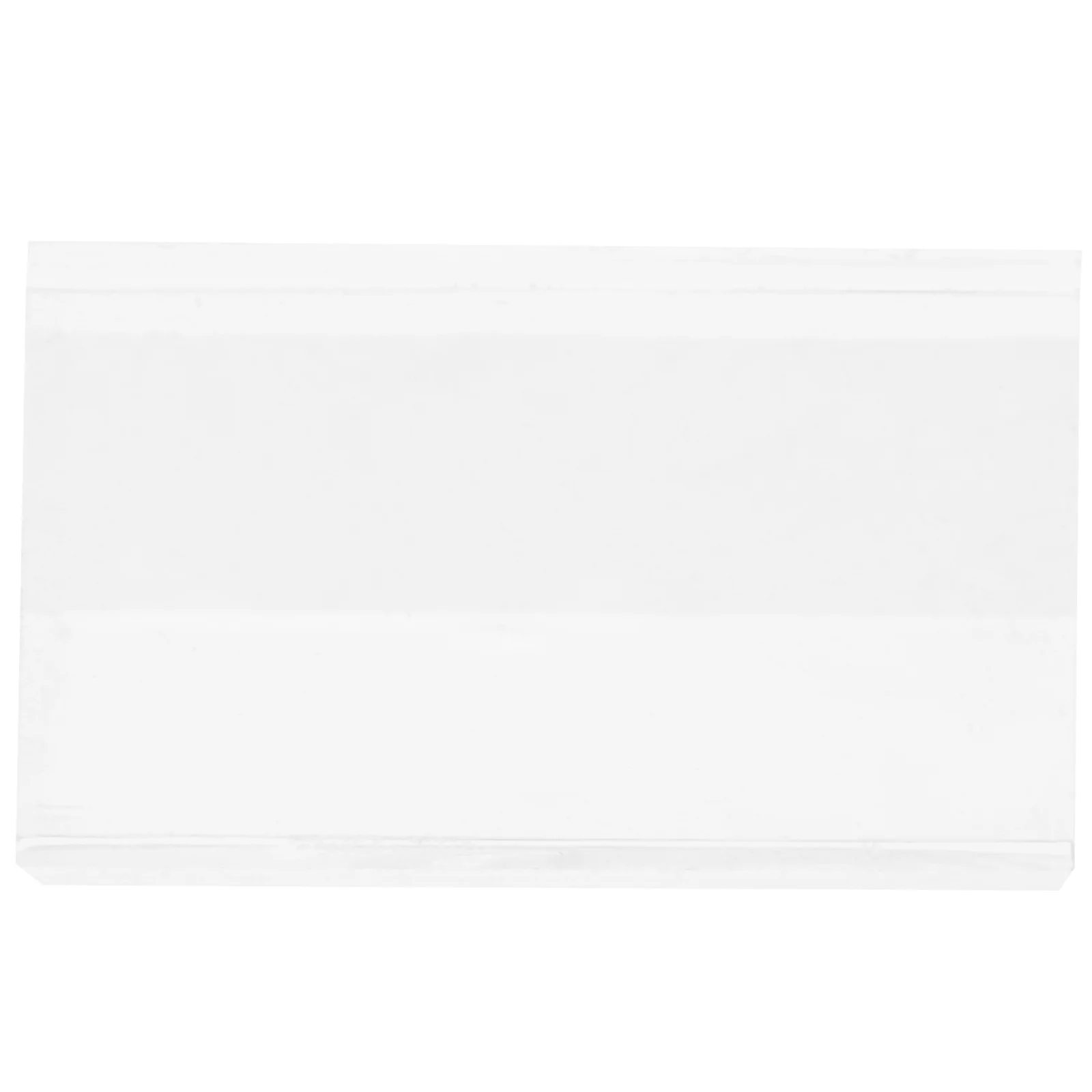 

Acrylic Table Number Sign Blank Rectangle Seat Reserved Stand For Wedding Party Banquet Festival Reception Decor Table Number