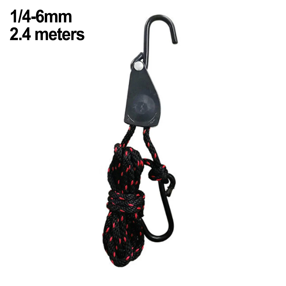 For Camping Canopy Tents Binding Rope Hanging Rope Camping Polypropylene Rope Rust-proof ABS Plastic Firm Grip