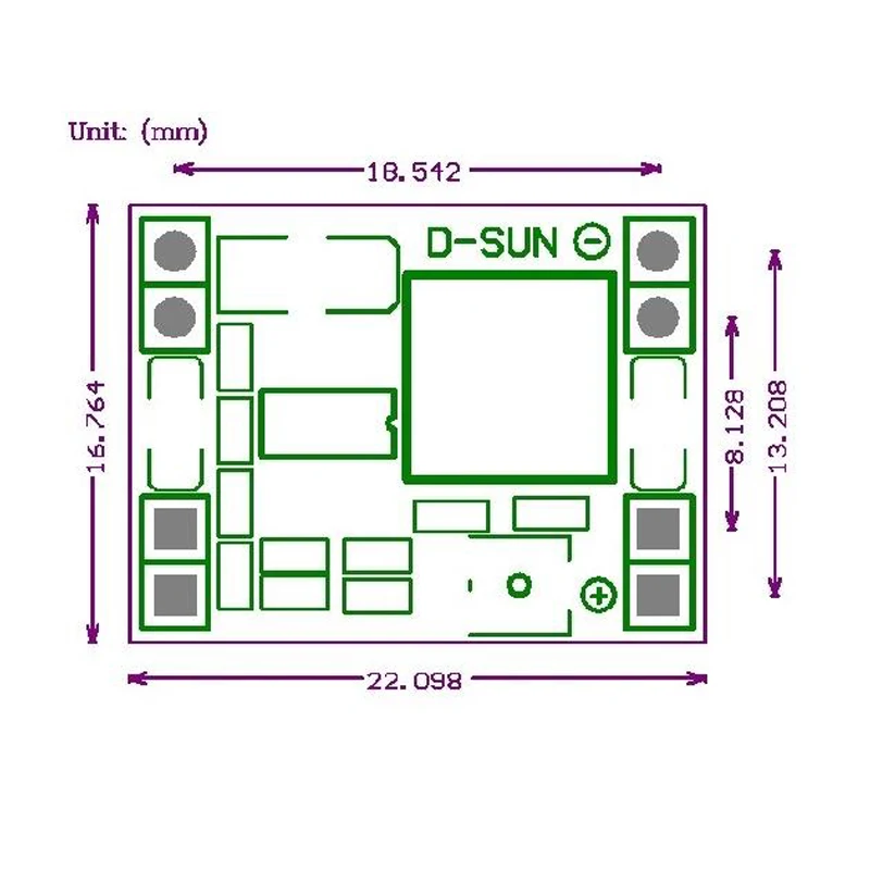 2020！Ultra-Small Size DC-DC Step Down Power Supply Module 3A  Buck Converter Adjustable 1.8V 2.5V 3.3V 5V 9V 12V