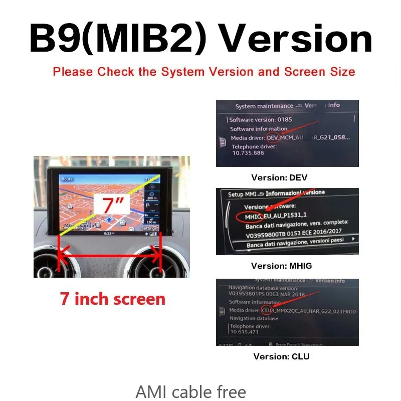Drahtlose Carplay Android Auto Verlustfreie Installation Interface Für Audi A3 A4 A5 Q2 Q5L Q7 2014-2018 Hinten Kamera auto Spielen Modul – Detail 7