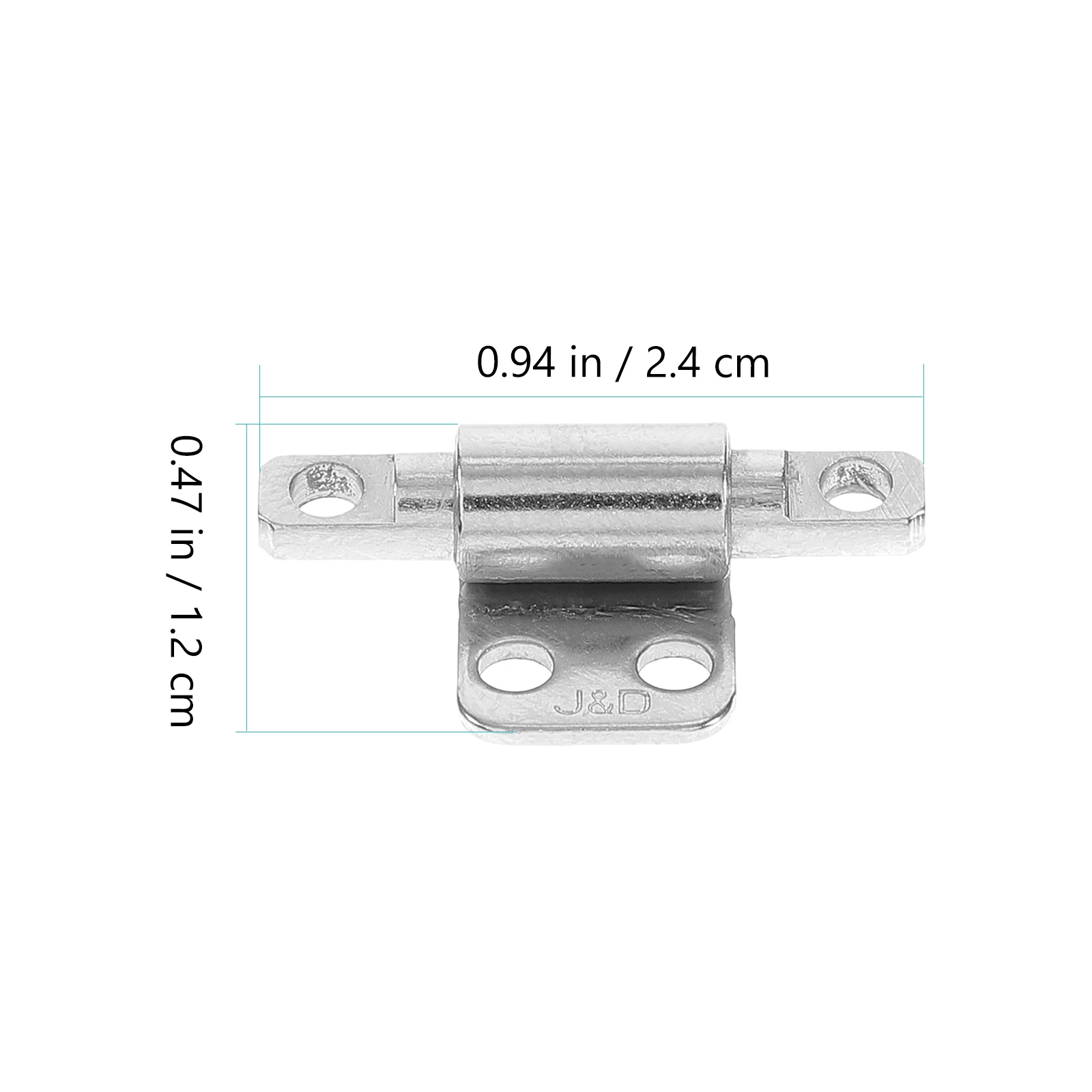 

2Pcs Heavy Duty 360 Degree Hinges Oxidation Resistant Mini Hinge For Versatile Projects