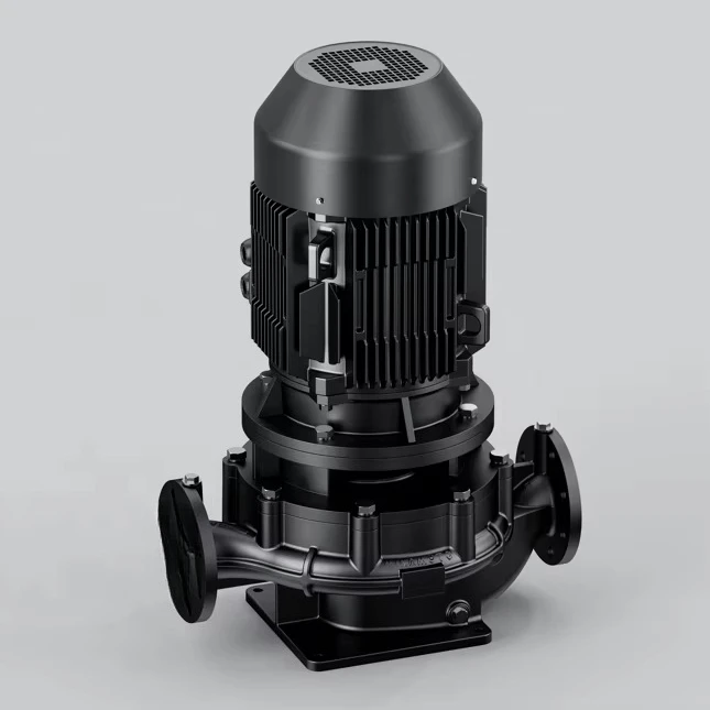 Vertical Inline Centrifugal Single-Stage High-Efficiency Circulating Pump