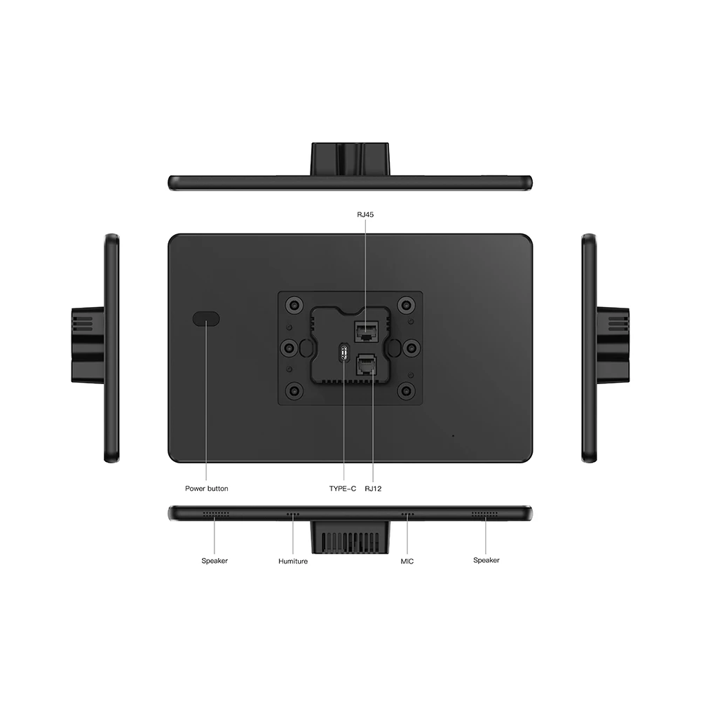 Инновационный смарт-планшет, 10 дюймов, 1080p, Wi-Fi, двухдиапазонный, Bluetooth, rs485, rs232, тип c, настенное крепление, планшет, Android, планшет Poe