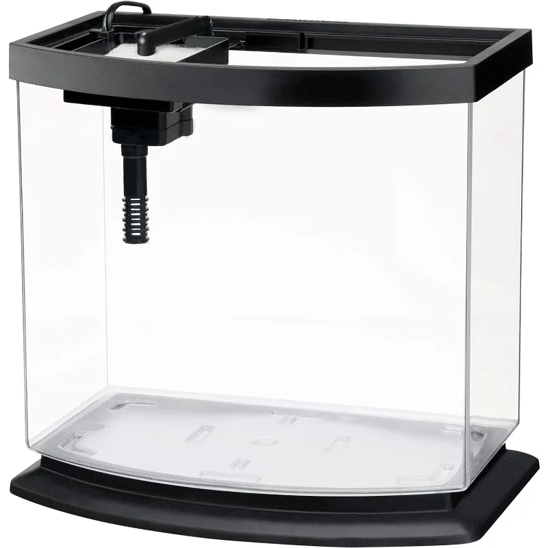 Imagem -02 - Pequeno Aquário Fish Tank Kit com Smartclean Tecnologia Led Minibow Preto 25 Galões