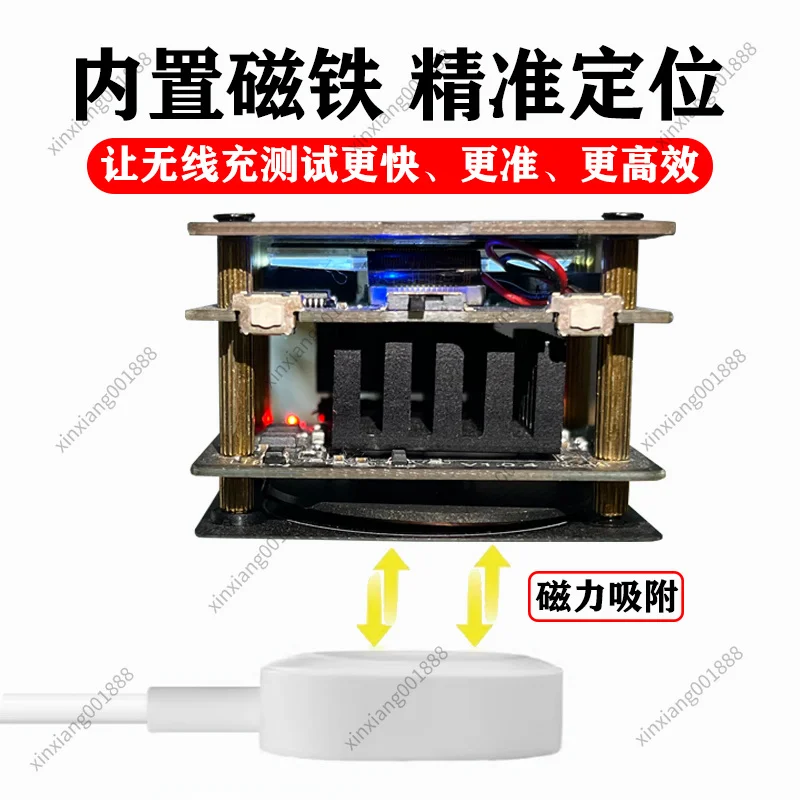 Universal Wireless Charging Tester for Apple Watch Ultra SE Samsung Galaxy Watch 3-7 S8 Smart Watch Charger Detector