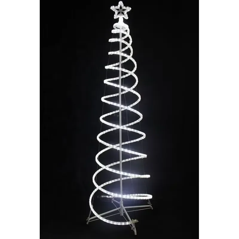 Rope Light IP65 Outdoor Spiral Christmas Tree Christmas LED Holiday Lighting