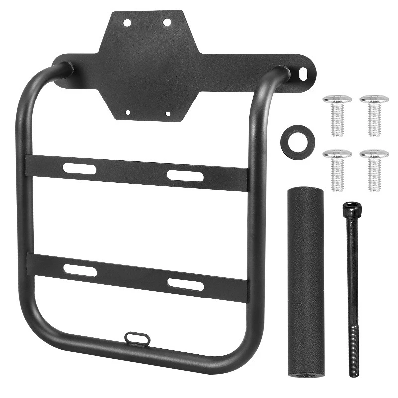 

Metal iron multifunctional expanding bracket suitable for thickening side surface of motorcycle side bag bracket