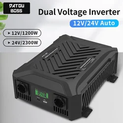 DATOUBOSS TY-PSW-4000 Dual Voltage Inverter DC to AC220V Portable Vehicle Mount Pure Sine Wave Inverter 4000W Power Transformer