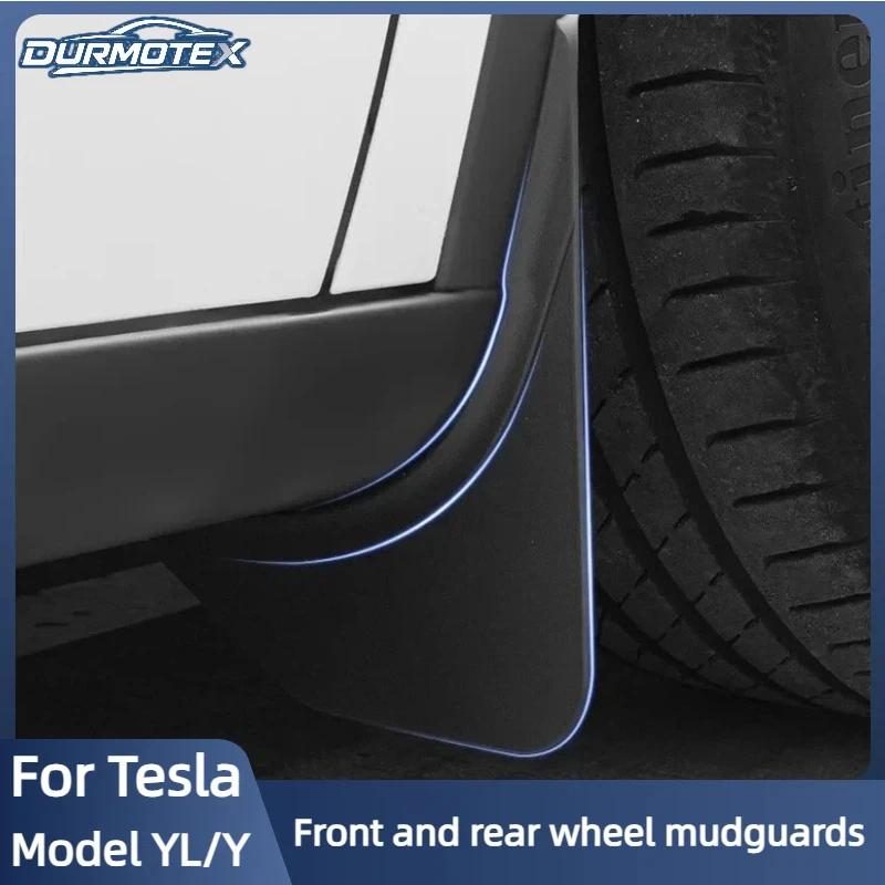 Mudguards For Tesla Model YL/Y Juniper Car Wheel Protector Front Rear Mudflaps Splash Guards Fender Accessories Auto Parts Kit