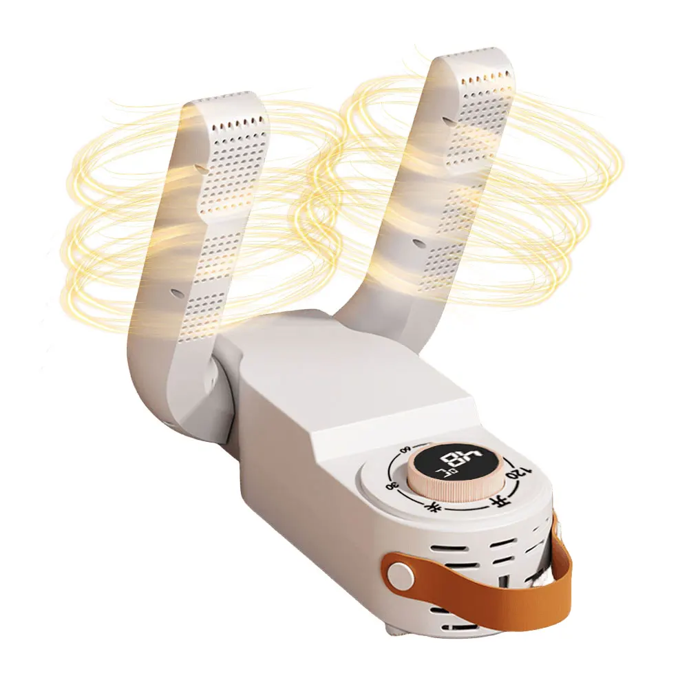 Smart Boot Warmer Portable Intelligent Shoe Dryer with Timer 220V Automatic Shut-Off for Work Boots Sneakers Short Boots Gloves