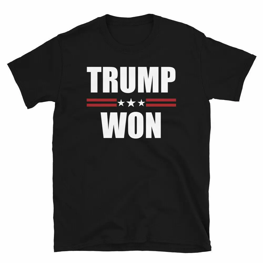 

Trump Won T-Shirt, You Know Who Won Trump 2024 Funny Conservative T-Shirt