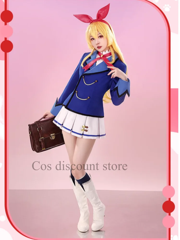 Nijino Yume Cosplay Costume Anime Aikatsu Game Women Girls Cos Clothes School Dress Uniform Comic-con Party Suit Full Set 2024