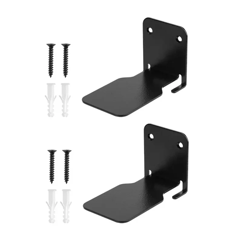 HHTL 2 قطعة رف الكتب الفولاذ المقاوم للصدأ أنيق رف الكتب العائمة مجموعة توفير المساحة رفوف الحائط للمنزل مكتب دائم Bla