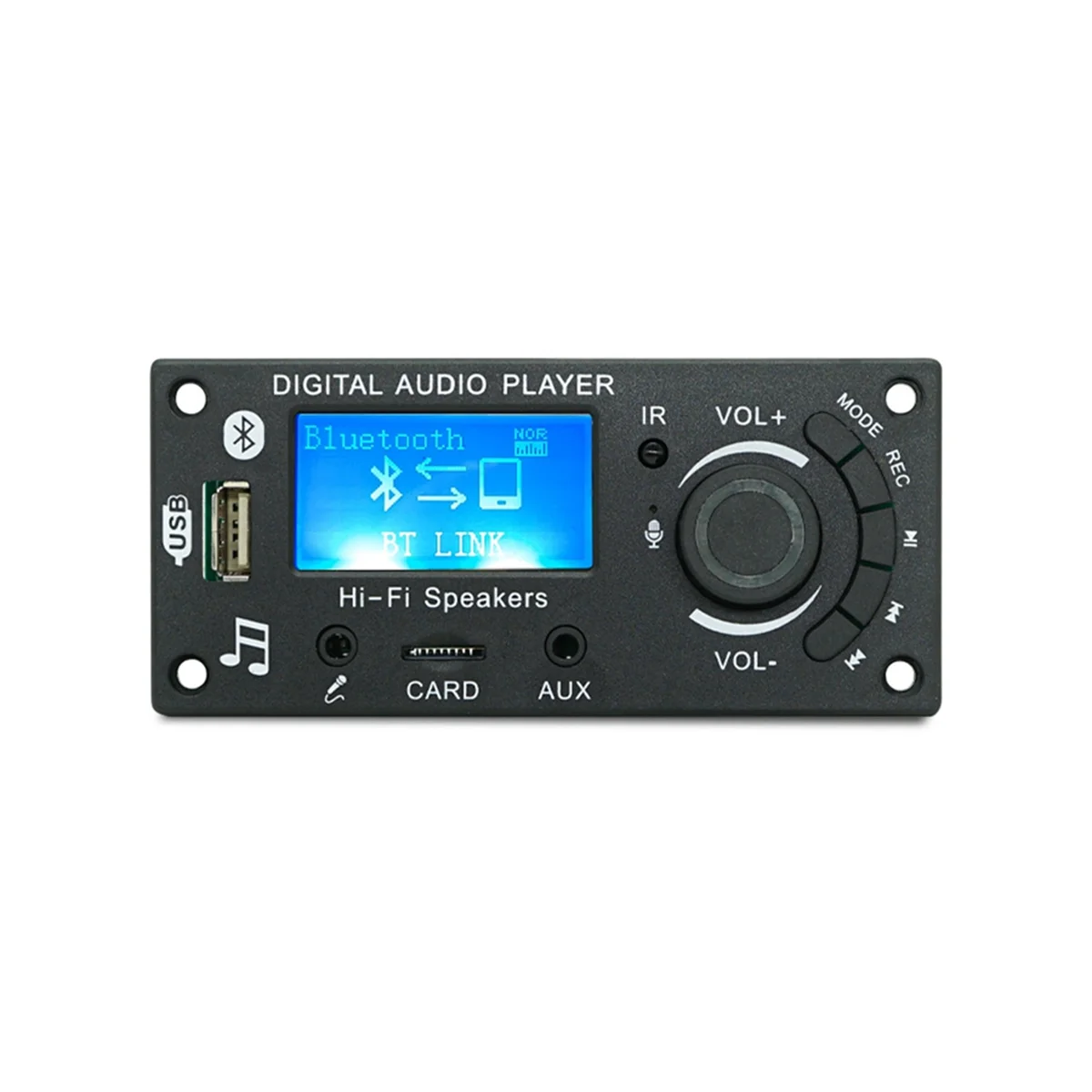 Lcd-Scherm Mp3 Decoder Board Bluetooth Module Diy Producten Auto Audio Accessoires Audio Versterker Board