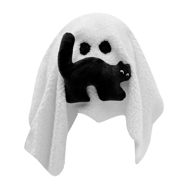 

Ghost Plush Toy Ghost Halloween Toy Stuffed Pillow Halloween Stuffed Animal Ghost Plush For Bedroom Tabletop Study Room