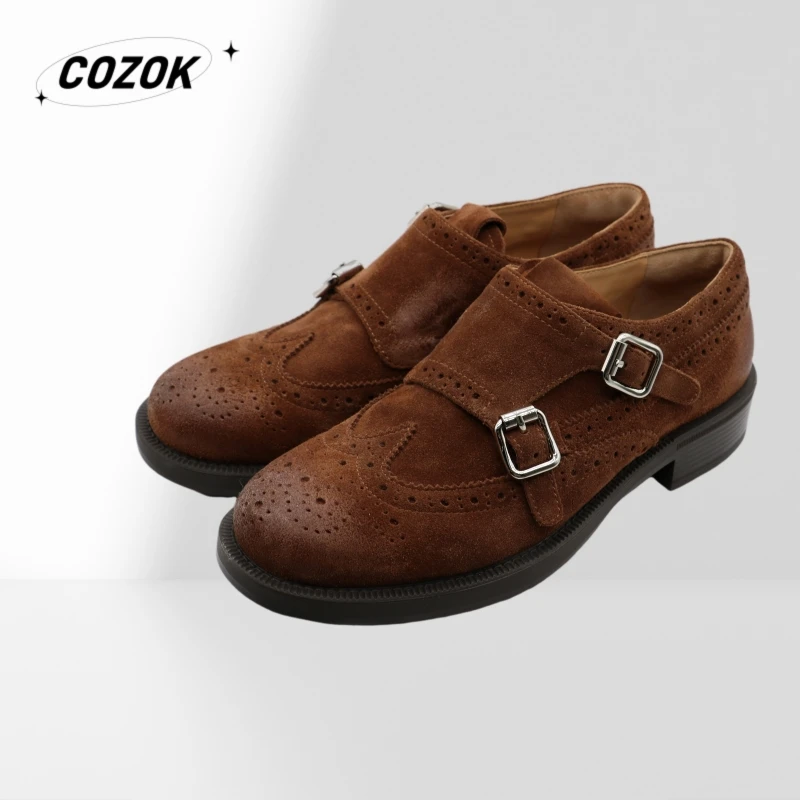 25 حار نمط عالية الجودة جلد الغنم الدافئة مأدبة السيدات أحذية لوفر المتخصصة كل موضة بسيطة الاتجاه مشبك AD1021