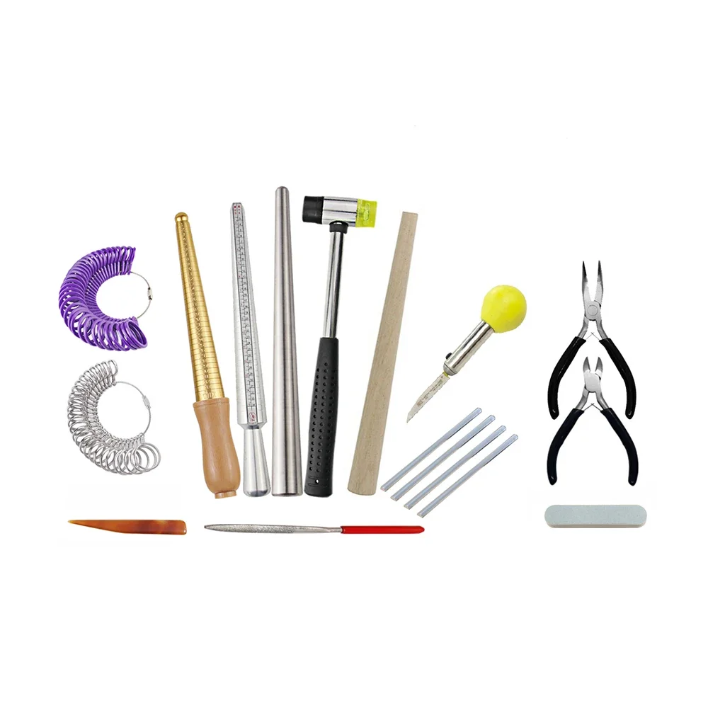 

17 kits Jewelry Making Tools diy jewelry accessories finger ring making machine jewelry supplies making