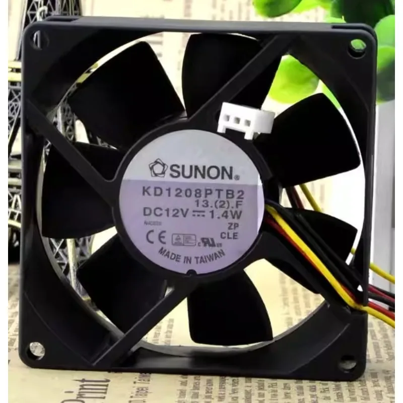 

Новый вентилятор-кулер для SUNON KD1208PTB2 12 В 1,4 Вт 8025 8 см 3 провода охлаждающий вентилятор 80*80*25 мм