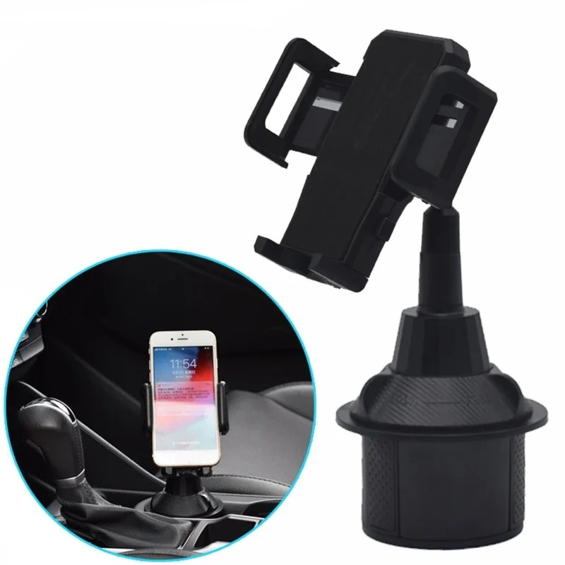 Universal Car Cup Holder Stand for Phone Adjustable Drink Bottle Holder Mount Support for Smartphone Accessories