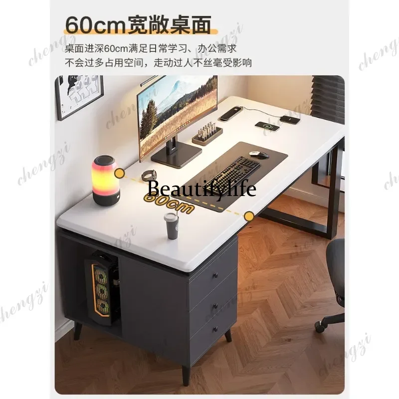 Desktop simple desk Small home bedroom Workbench Student writing e-sports table p182