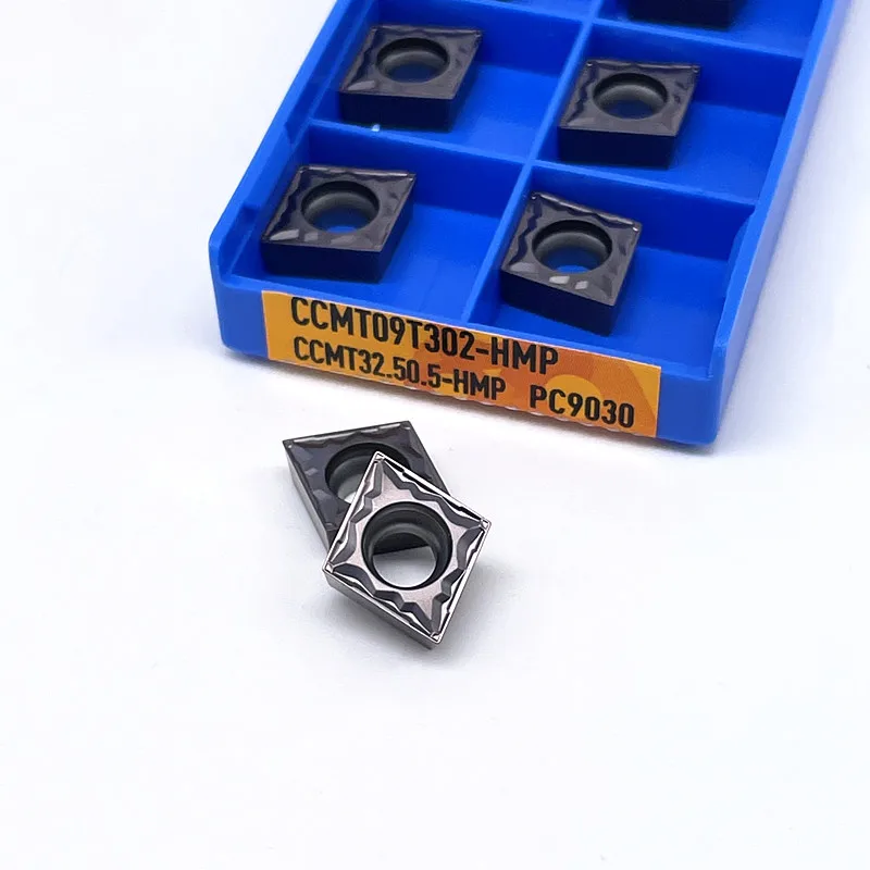 CCMT060204 CCMT09T302 CCMT09T308 HMP PC9030 High Quality Blade Internal Turning Tool Lathe Cutting Cabide Insert CNCCCMT09T304