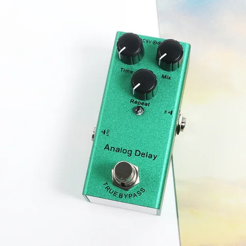 Imagen 2 del producto Mini Pedal de efecto de guitarra eléctrica retardo analógico/distorsión de presa/overdrive Vintage/correo analógico/sueño de EE. UU.
