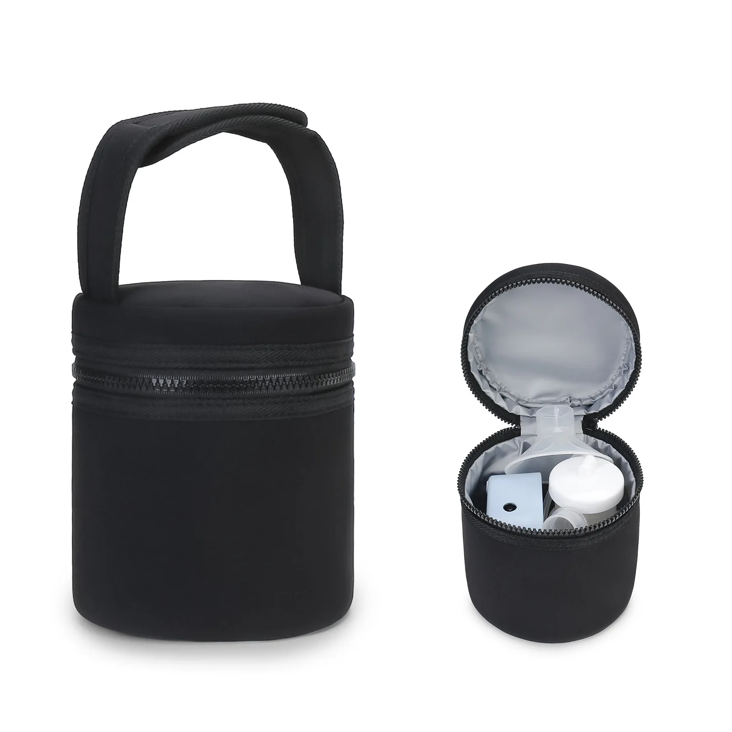 Tragbare Isolierte Babyflaschentaschen Wasserdichte Thermotasche für Babyflaschen Tragbare Muttermilch-Aufbewahrungstasche für Neugeborene – Detail 9
