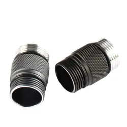 Tubo curto de bateria Convoy 18350 para lanterna S2 + S2 Plus com rosca retangular