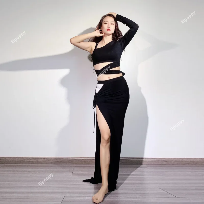 

Belly Dance Performance Costume Suit Oriental Women Egyptian Set Woman Stage Skirt Dancing Professional Bellydance Pants Outfit