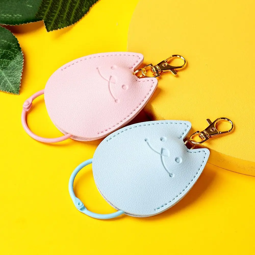 Protective Case Entrance Guard Card Keychain Alloy Cat Access Control Card Pendant Cute Funny Access Card Holder Birthday Gift