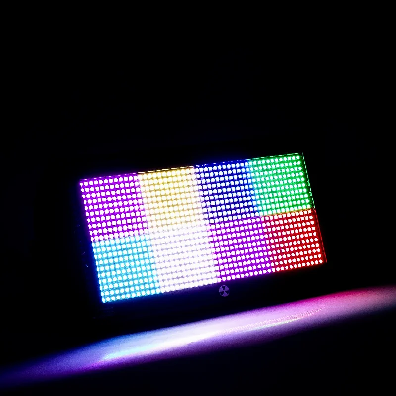 LED Strobe Light 8-Segments 1000W RGB LED effect light KTV Dj wedding club bar party dmx512 strobe light Stage light event show