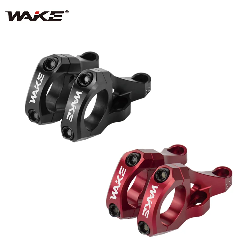 Wake DH/AM/FR MTB Bike Stem CNC Aluminum Alloy Downhill Bicycle DIRECT MOUNT STEM Handlebar 31.8mm for BMX Cycling Ultralight