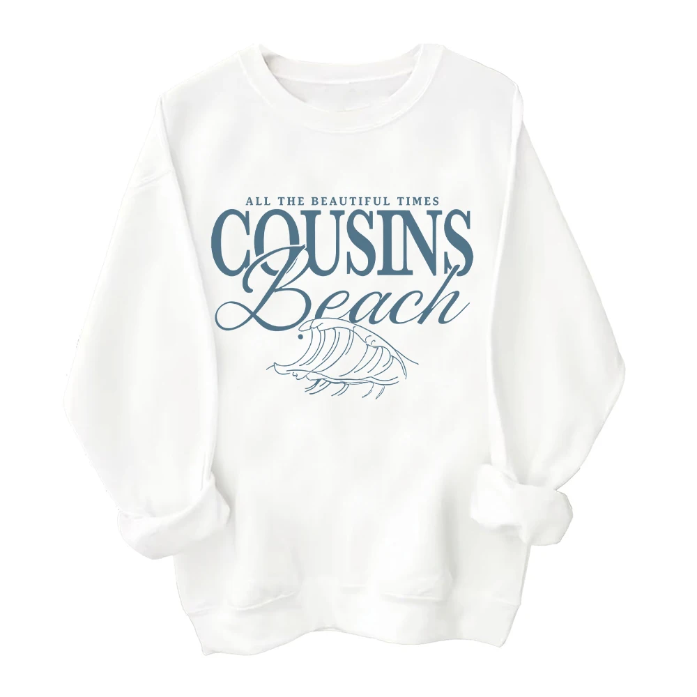 All the Beautiful Times Cousins Beach Sweatshirts The Summer I Turned Pretty Harajuku Pullover Tops