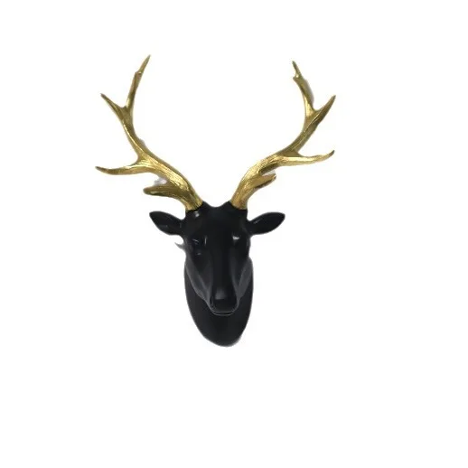 

Elk Head Wall Hanging Decoration ins Deer Head Hanging Decoration Crafts