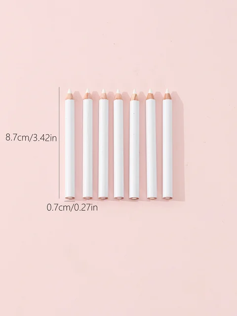 6PCS White Tailor Pen Fashion Dress Marker Sewing Tools Chalk Cut-free Tailor Garment Pencil Sewing Accessories Fabric Pencils 2 6PCS White Tailor Pen Fashion Dress Marker Sewing Tools Chalk Cut-free Tailor Garment Pencil Sewing Accessories Fabric Pencils 2