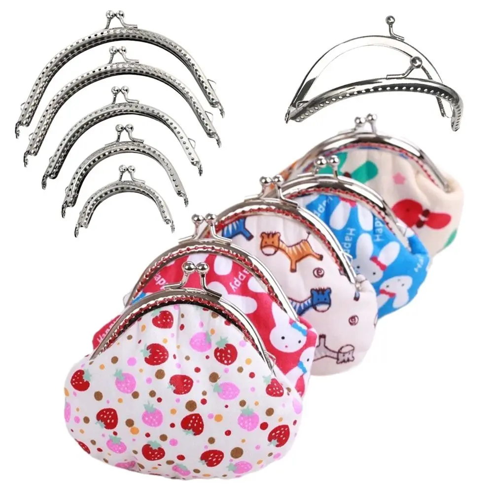 Mini Metal Purse Frame Kiss Clasp Bag Hardware Vintage Purse Clasp Frame Bag Clasps Bag Making