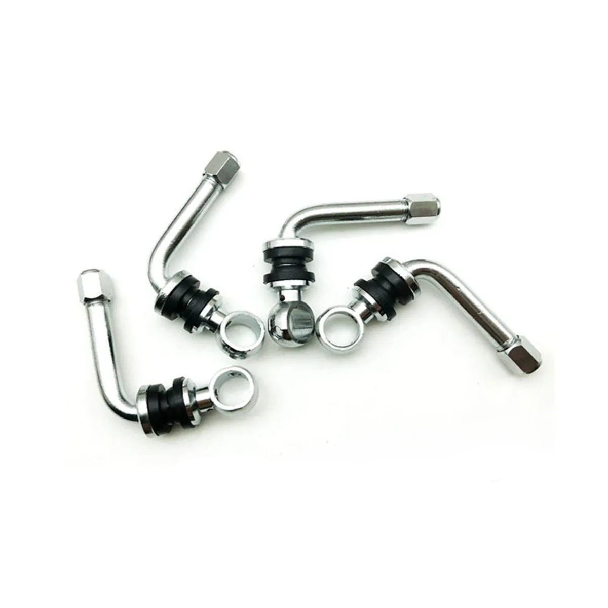 4er-Set 2,75'/2,4'/1,8' 70mm/60mm/45mm TPMS Reifenventile 90 Grad Mehrteilig für 2/3 Räder – Detail 1