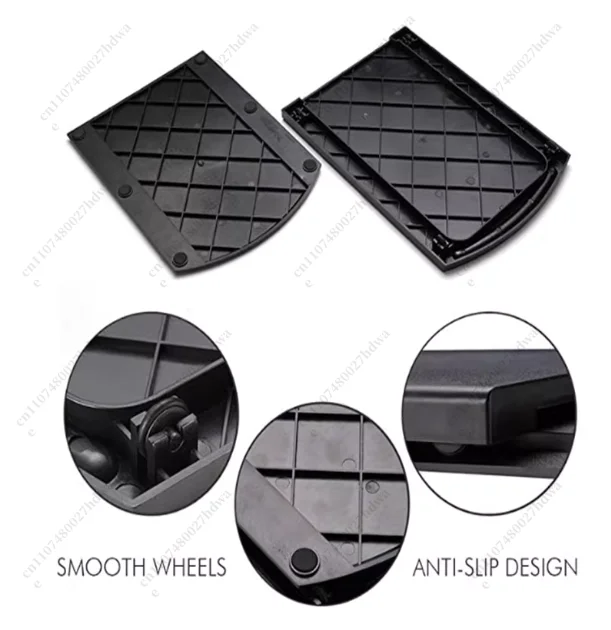 1pcs Kitchen Tray Sliding Coffee Machine Tray Pad, Coffee Machine Mobile Base Handy Caddy